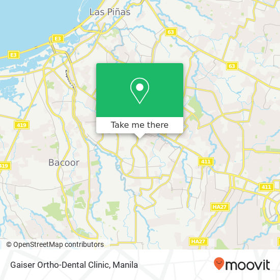 Gaiser Ortho-Dental Clinic map