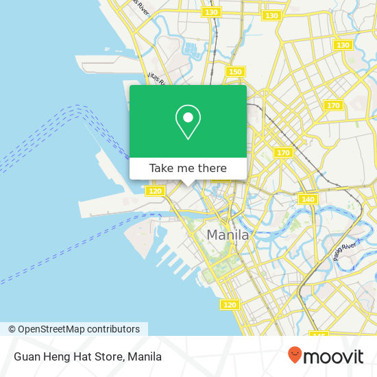 Guan Heng Hat Store map