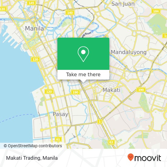 Makati Trading map