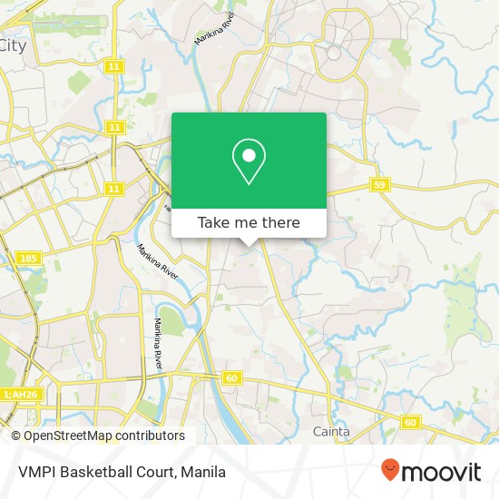 VMPI Basketball Court map
