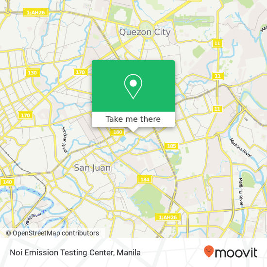 Noi Emission Testing Center map