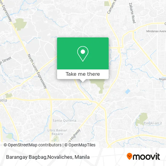 Barangay Bagbag,Novaliches map