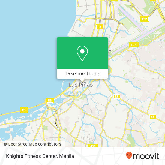 Knights Fitness Center map