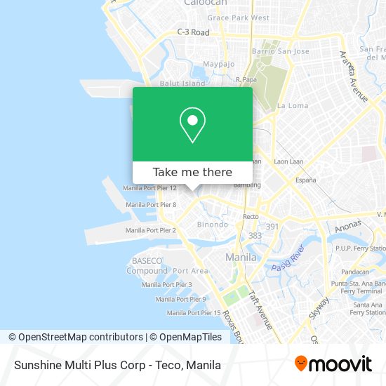 Sunshine Multi Plus Corp - Teco map