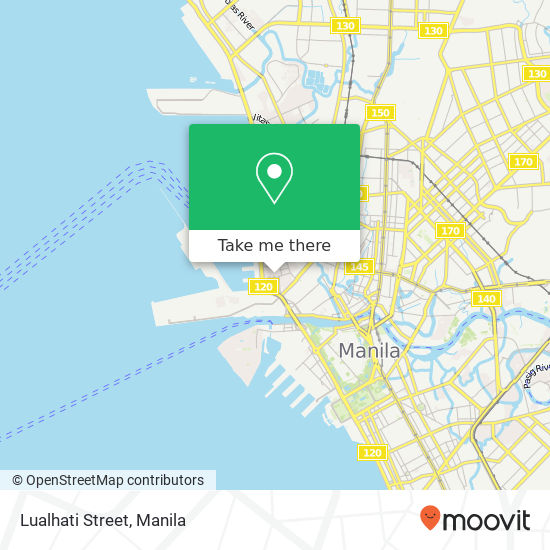 Lualhati Street map