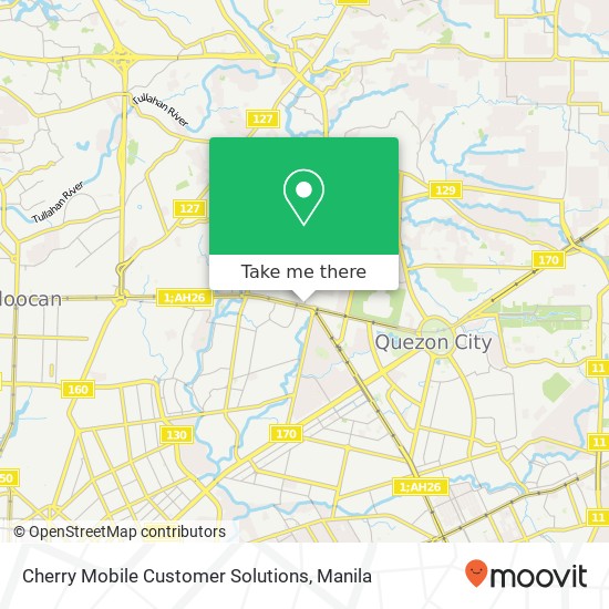 Cherry Mobile Customer Solutions map