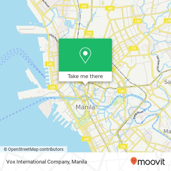Vox International Company map
