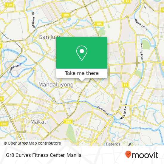 Gr8 Curves Fitness Center map