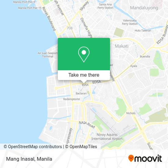 Mang Inasal map