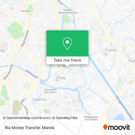 Ria Money Transfer map