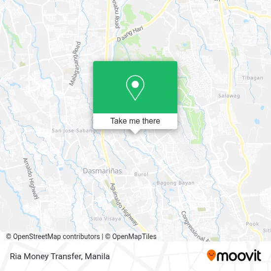 Ria Money Transfer map