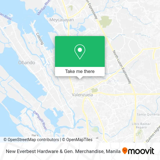 New Everbest Hardware & Gen. Merchandise map