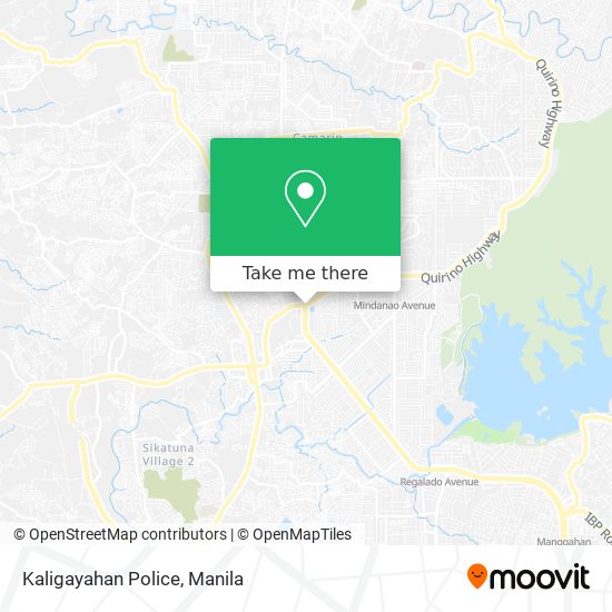 Kaligayahan Police map