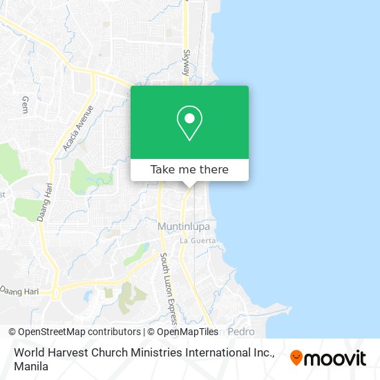 World Harvest Church Ministries International Inc. map