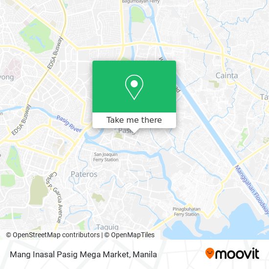 Mang Inasal Pasig Mega Market map