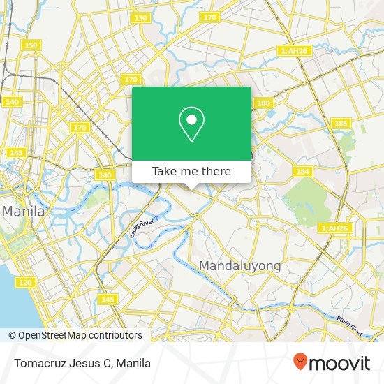 Tomacruz Jesus C map