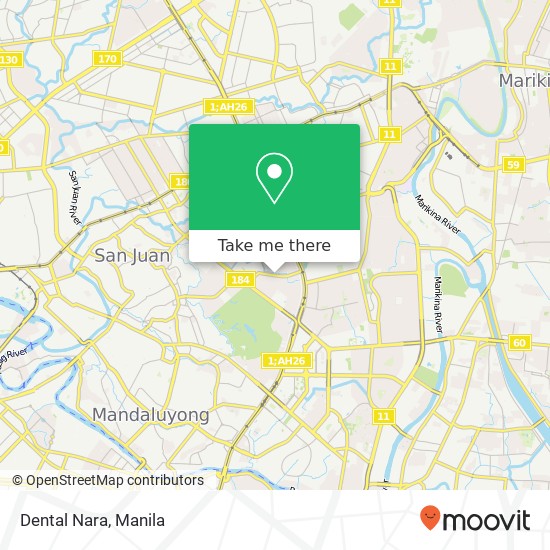 Dental Nara map
