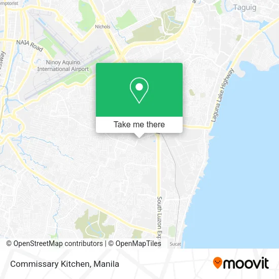 Commissary Kitchen map