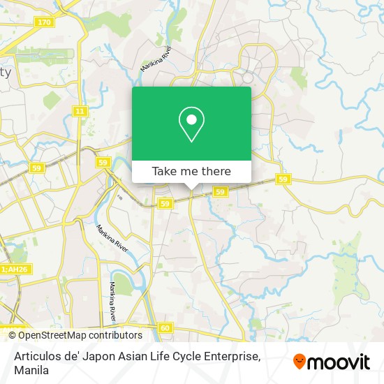Articulos de' Japon Asian Life Cycle Enterprise map
