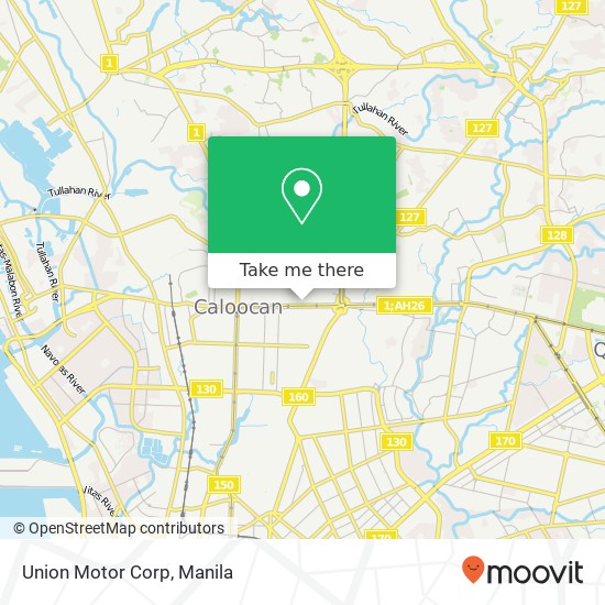Union Motor Corp map
