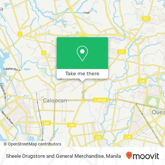 Sheele Drugstore and General Merchandise map