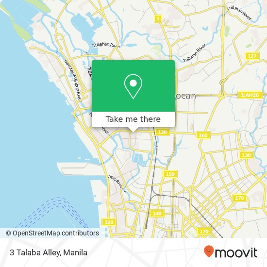 3 Talaba Alley map