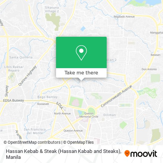 Hassan Kebab & Steak (Hassan Kabab and Steaks) map