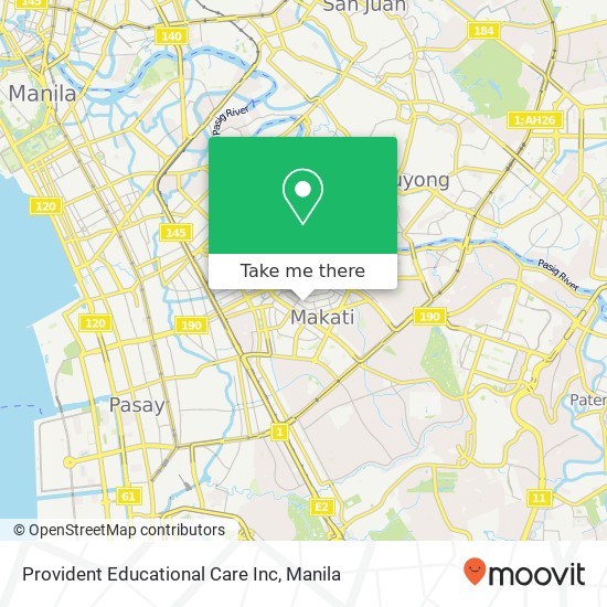 Provident Educational Care Inc map