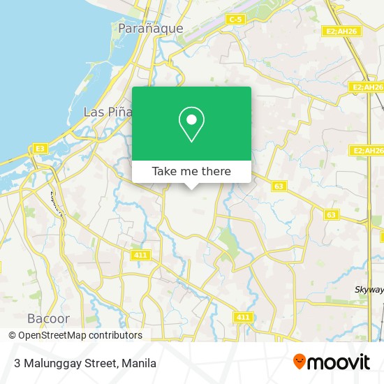 3 Malunggay Street map