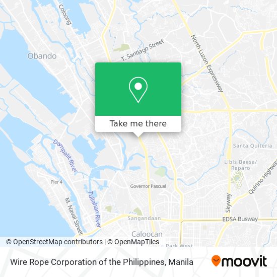 Wire Rope Corporation of the Philippines map