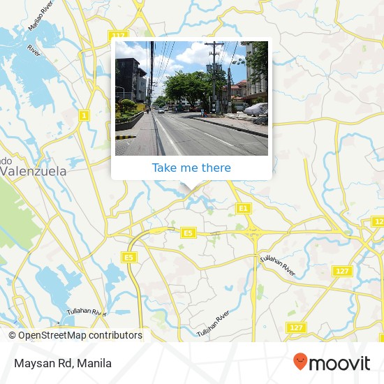 Maysan Rd map