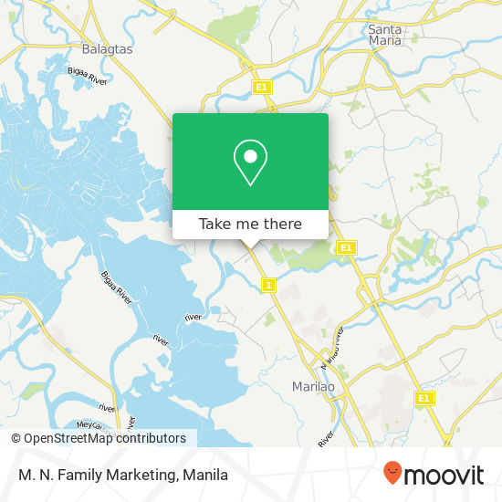 M. N. Family Marketing map