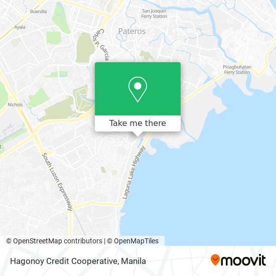 Hagonoy Credit Cooperative map