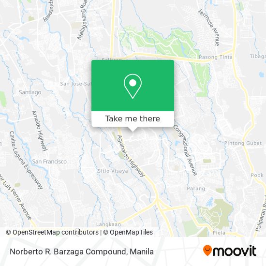 Norberto R. Barzaga Compound map