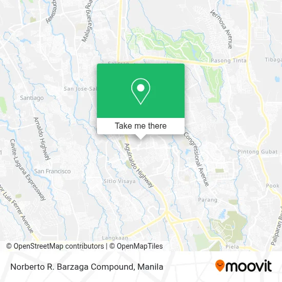 Norberto R. Barzaga Compound map