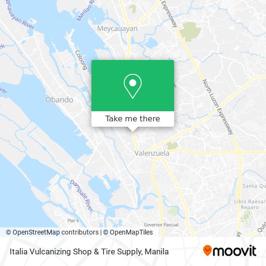 Italia Vulcanizing Shop & Tire Supply map