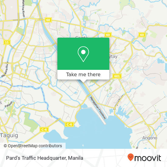 Pard's Traffic Headquarter map