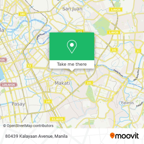 80439 Kalayaan Avenue map