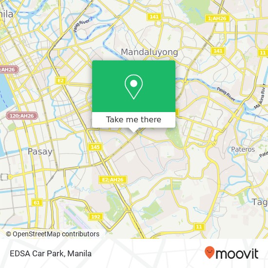 EDSA Car Park map