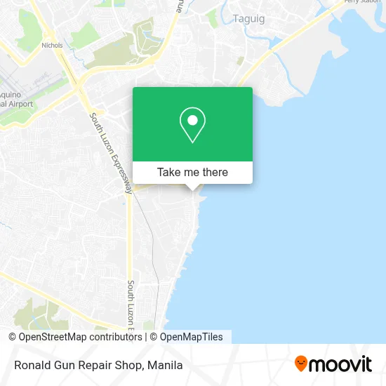 Ronald Gun Repair Shop map