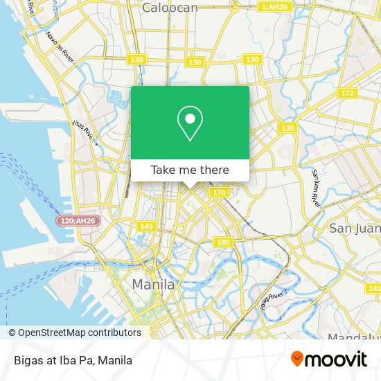 Bigas at Iba Pa map