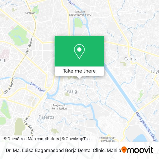 Dr. Ma. Luisa Bagamasbad Borja Dental Clinic map