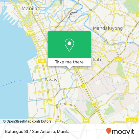 Batangas St / San Antonio map