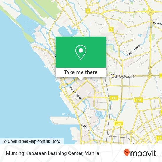 Munting Kabataan Learning Center map