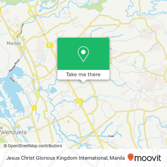 Jesus Christ Glorious Kingdom International map