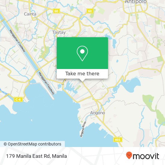 179 Manila East Rd map