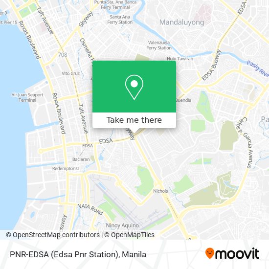 PNR-EDSA (Edsa Pnr Station) map