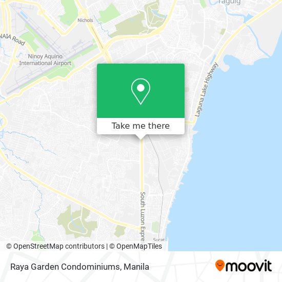 Raya Garden Condominiums map