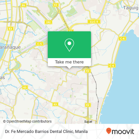 Dr. Fe Mercado Barrios Dental Clinic map