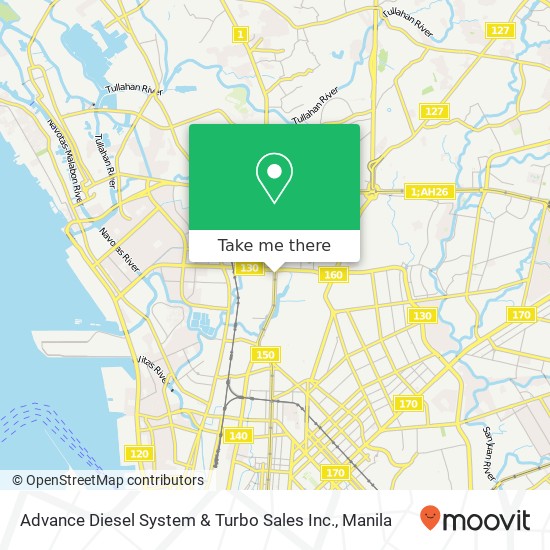 Advance Diesel System & Turbo Sales Inc. map